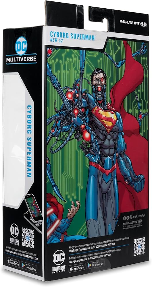 Amazon.co.jp: [McFarlane] DC マルチバース サイボーグ スーパーマン